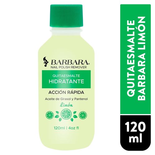 Removedor Barbara Esmalte Limon - 118Ml