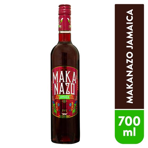 Aguardiente  Makanazo De Jamaica- 700 ml