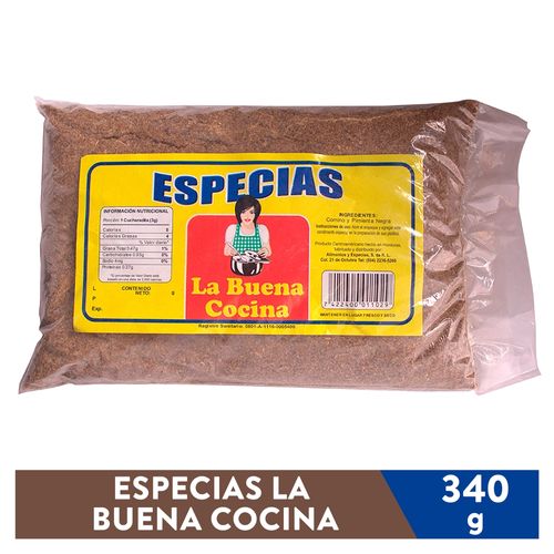 Especias La Buena Cocina - 340 g