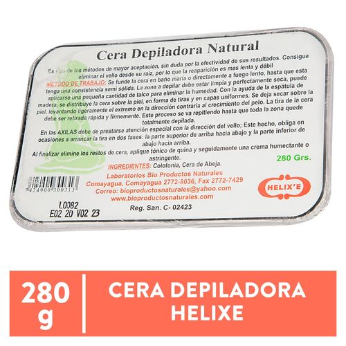 Cera Helixe Depiladora Bandeja - 280 g