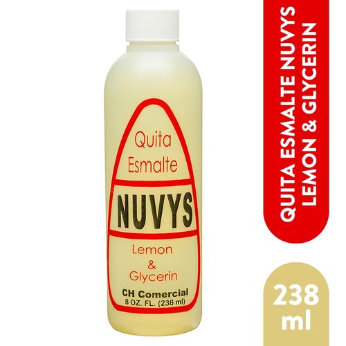 Removedor Esmalte Nuvys Lemon 238Ml