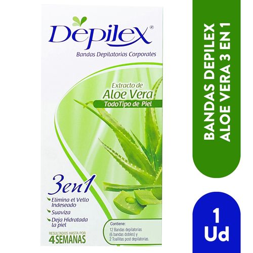 Banda Corporal Depilatori Depilex Aloe12