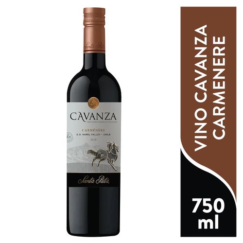 Vino Cavanza Carmenere 750ml