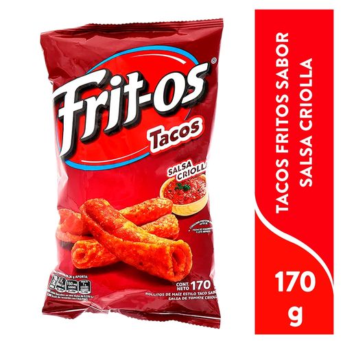 Fritos Tacos Salsa Criolla 170 Gr