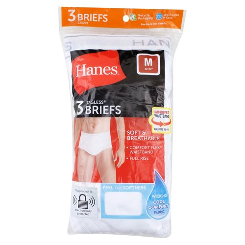 Ropa Interior Para Hombre Hanes P3 Calzoncillo Hanes Cab Blanco m