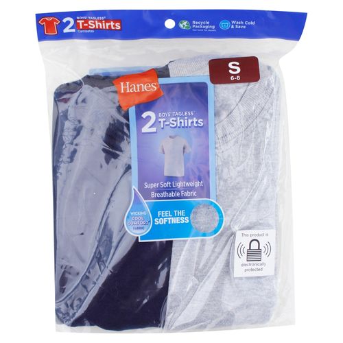 Ropa Interior y Pijamas De Niños Hanes P2 Playera Nino c Redond Hanes Surt s