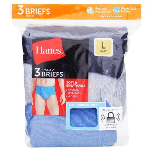 Ropa Interior Para Hombre Hanes P3 Calzoncillo Hanes Elastico Cubiert s 362