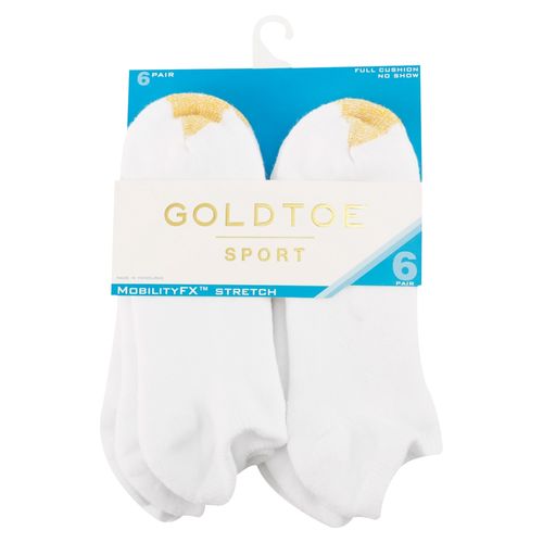 Pijamas y Lenceria Mujer Generica 6pk No Show Calceta Damas Gold Toe