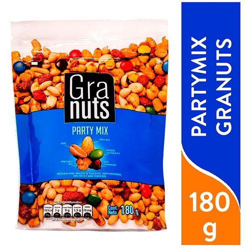 Partymix Granuts Mani Y Gragea Choc180gr