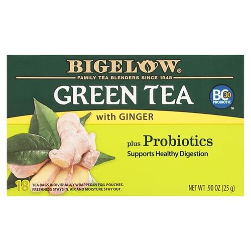 Te Bigelow Verde Con Jengibre