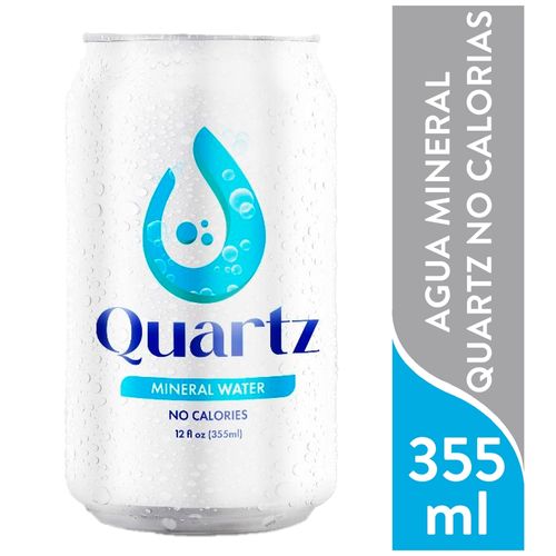 Agua Mineral Quartz No Calorias 355ml