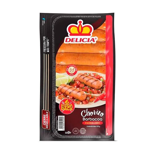 Chorizo Parrillero Bbq Delicia - 1135 g