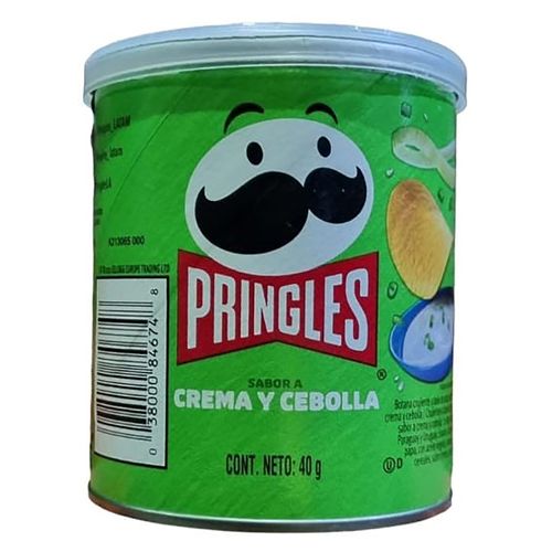 Papas Pringles Crema Cebolla -40 g