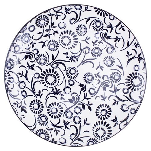 Platos Mainstays Ms Plato Plano De Porcelana 10 5