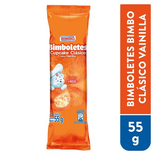 Cupcake Bimbo Bimbolete Vainilla - 55 g