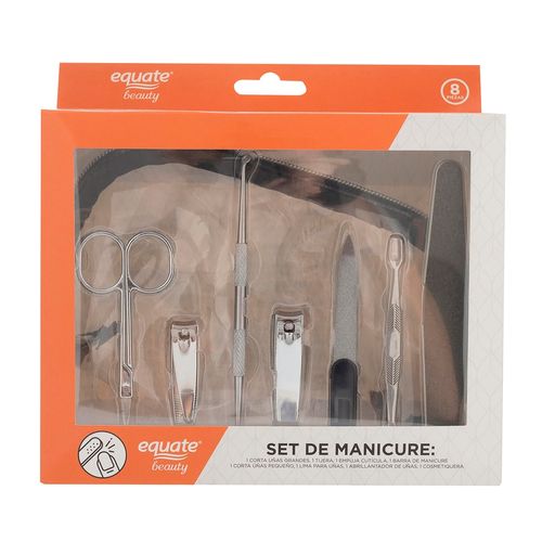 Set Pedicure Equate 8 Piezas