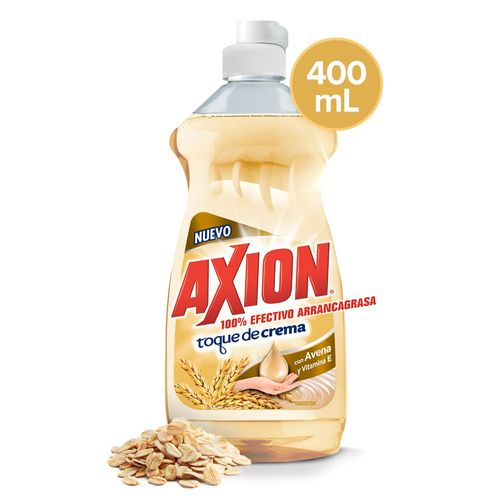 Lavaplatos Líquido Axión Avena Y Vitamina E - 400ml