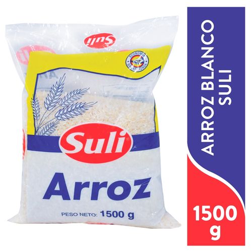 Arroz Suli Blanco en bolsa - 1500 g