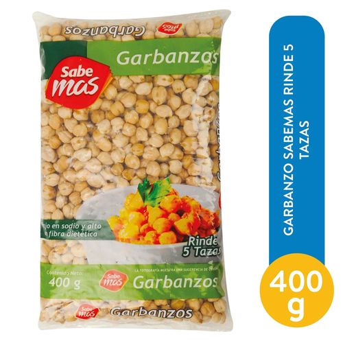 Garbanzo Sabemas Rinde 5 Tazas - 400 g