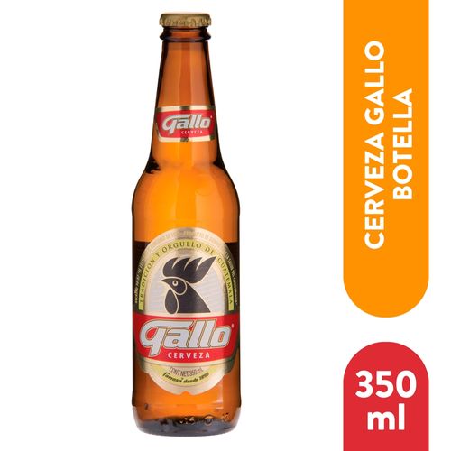 Cerveza Gallo Botella - 350ml