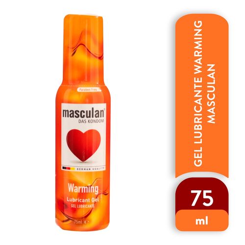 Gel Lubricante Masculan Warming 75 ml