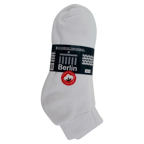 Calcetin Berlin Depivo Corto Blanco3P