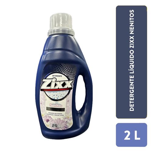 Detergente Liquido Zixx Nenitos 2000 ml