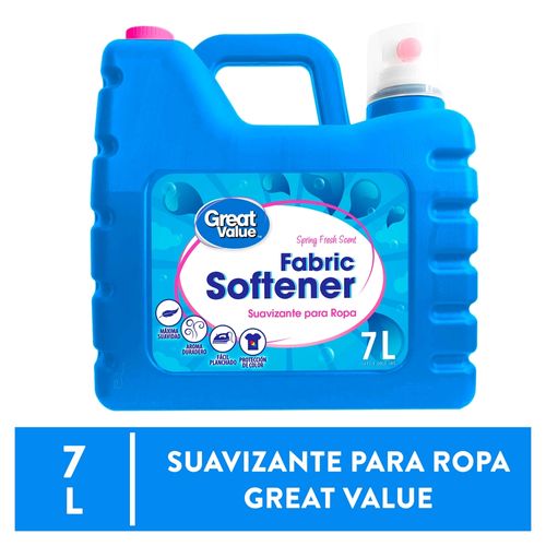 Suavizante Great Value Cuidado Avanzado aroma Spring Breeze -7000ml