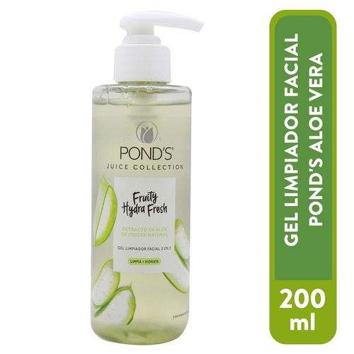 Gel Limpiador Facial Ponds Extrac Aloe 200 Ml