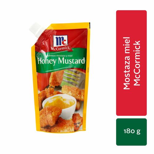Aderezo Mccormick Mostaza Y Miel Doy pack - 180 g