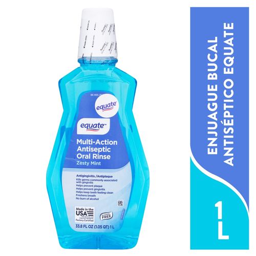 Enjuague Bucal Equate Multi Action - 1000ml