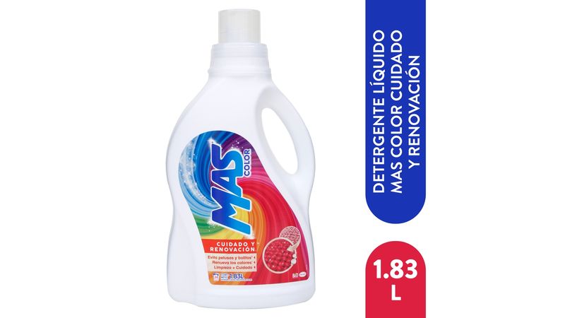 Comprar Detergente Líquido Más Color Ropa De Color 1830ml