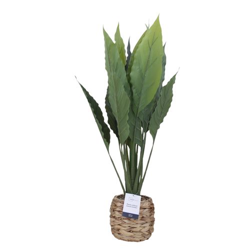 Macetas Mainstays Ms Planta Artificial Maceta Mimbre 65cm