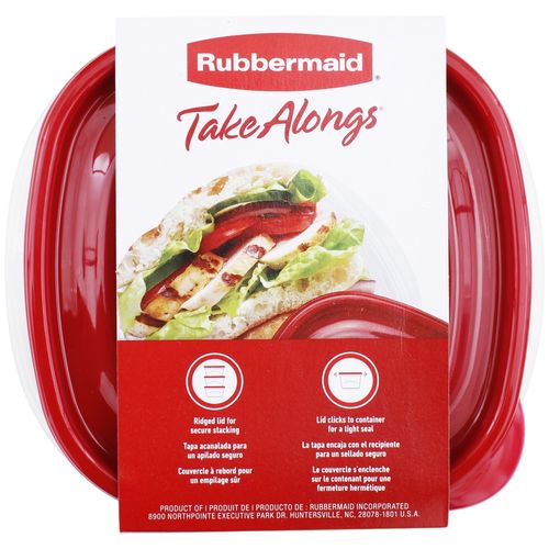 Recipiente Take Along Set 2 9 Tz Rojo