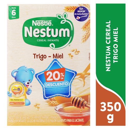 Pack Cer Nestum 2 Trigo Miel 350g 700 Gr