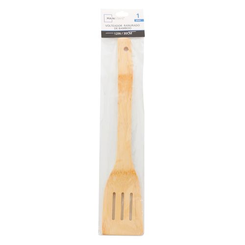 Volteador Ranurado De Bamboo 30cm