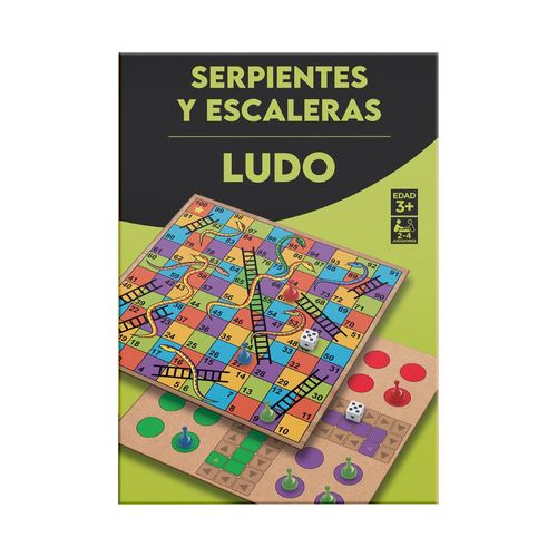 Set Novelty de juegos 2 en 1 serpientes y escaleras