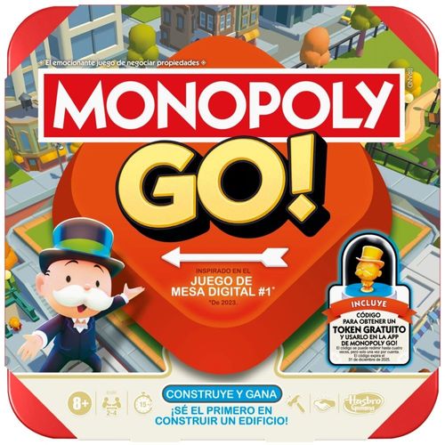Juego Hasbro Games Monopoly go