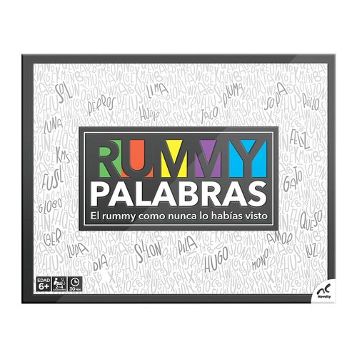 Juego Novelty Rummy Palabras surtido
