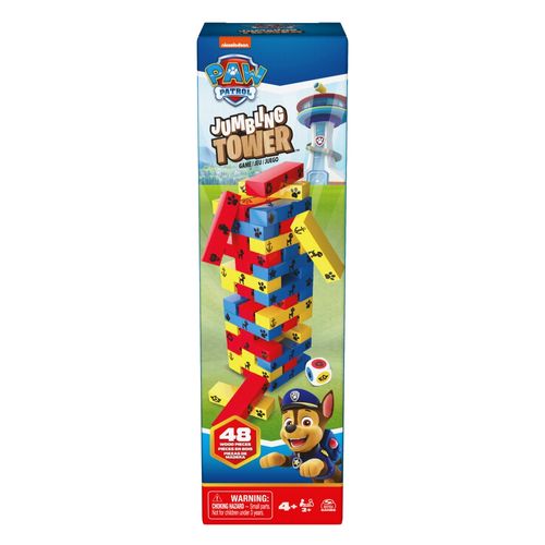 Juego de mesa Spin Master Paw Patrol torre equilibrio - 48 Pzas.