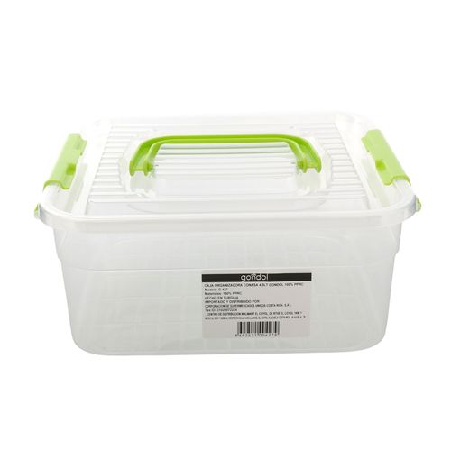 Caja Organizadora Con Asa 4 5 Lt Gondol