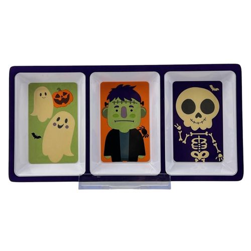 Boquitero Way To Celebrate 3 Divisiones de melamina - 12 pulgadas