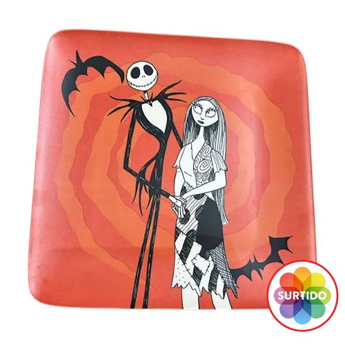 Plato Disney Jack de melamina - 10 pulgadas