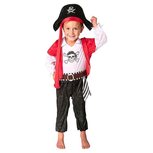 Disfraz Way To Celebrate clásico Pirata Talla 4 a 8 años