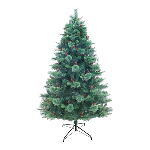 Árbol Holiday Time Verde Berrie Decorativo