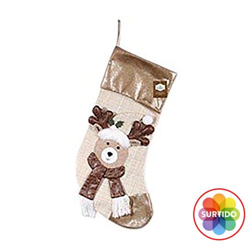 Bota Diseno Ce 52cm Navidad