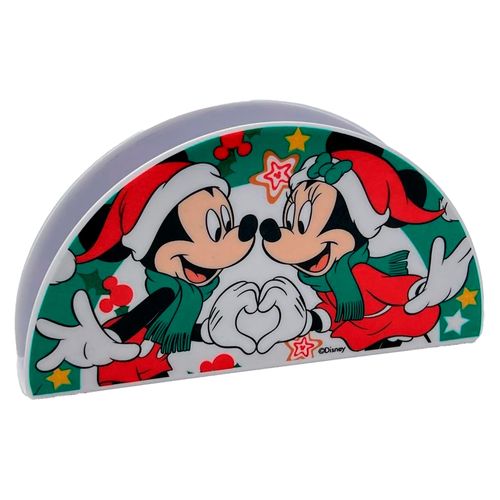 Servilletero Disney navideño de melamina