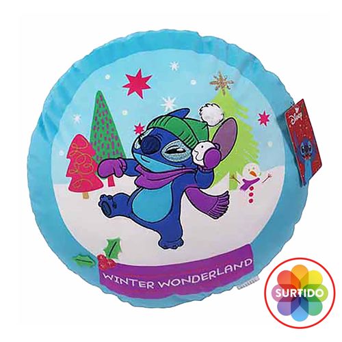 Cojín Stitch Diseño Navideño - 40 x 40 cm
