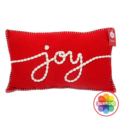 Cojín Holiday Time Navideño - 50 x 30 cm