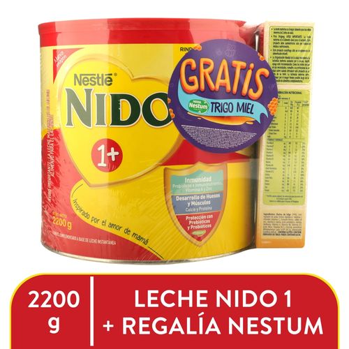 Pack Nido Lata 1mas Mas Nestum 2200 Gr